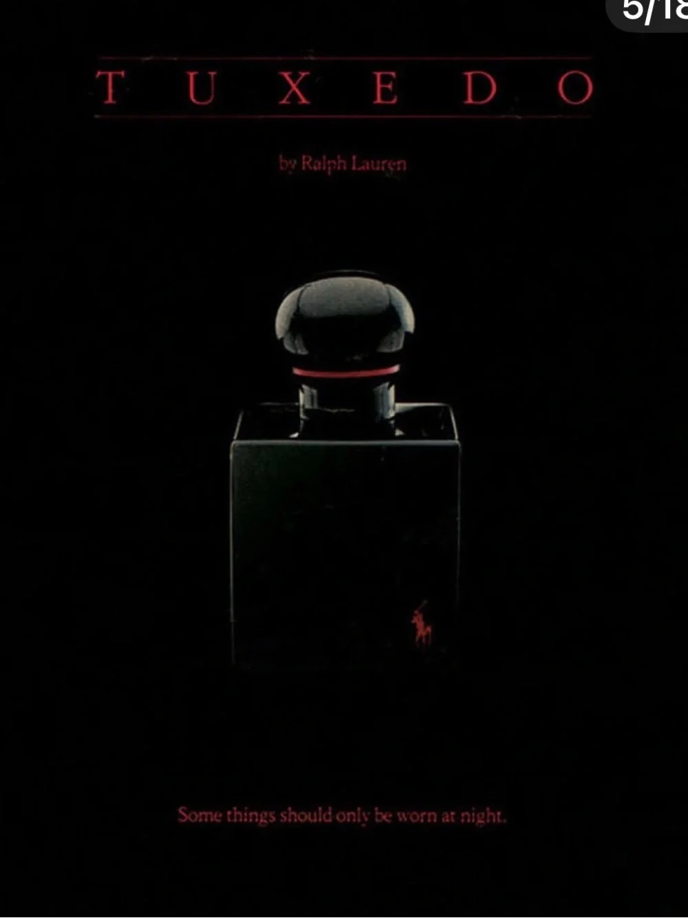 VINTAGE Ralph Lauren Tuxedo COLOGNE! Extremely Rare! Circa 1990’s VERY RARE!